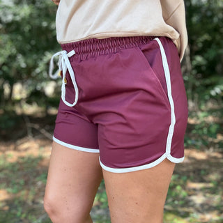 Maroon Everyday Shorts