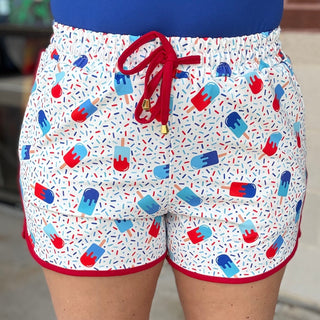 Patriotic Popsicles Everyday Shorts