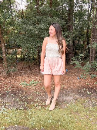 Bubble Shorts Romper
