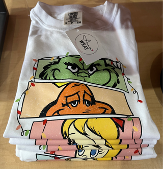 Grinchy Lights {graphic tee}