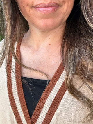 Pumpkin Chic Cardigan