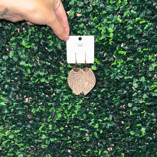 Stingray Rose Gold Earrings