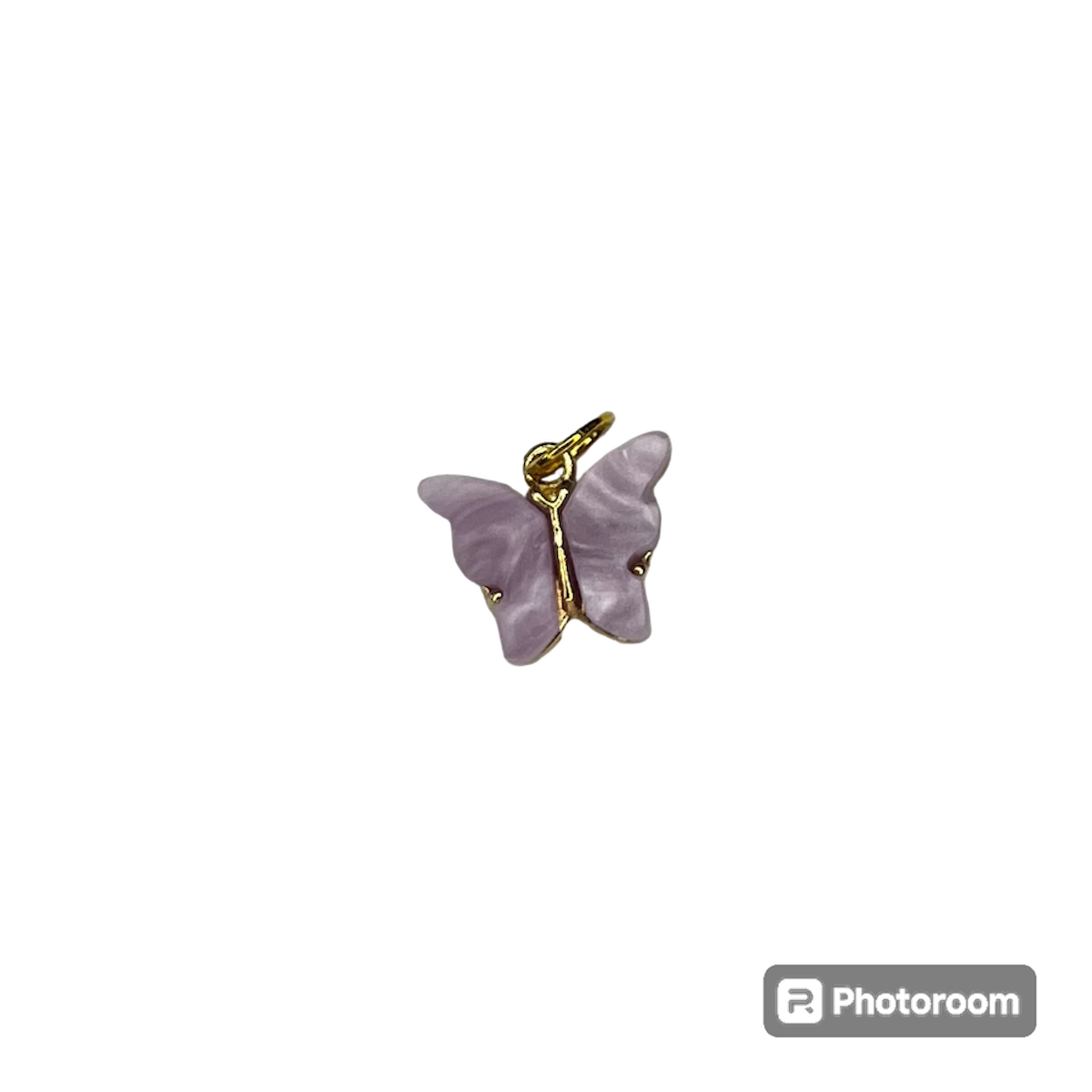 Purple Butterfly Charm: Charm Bar