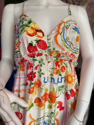 Colorful & Fruity Dress