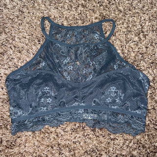 High Neck Lace Bralette*