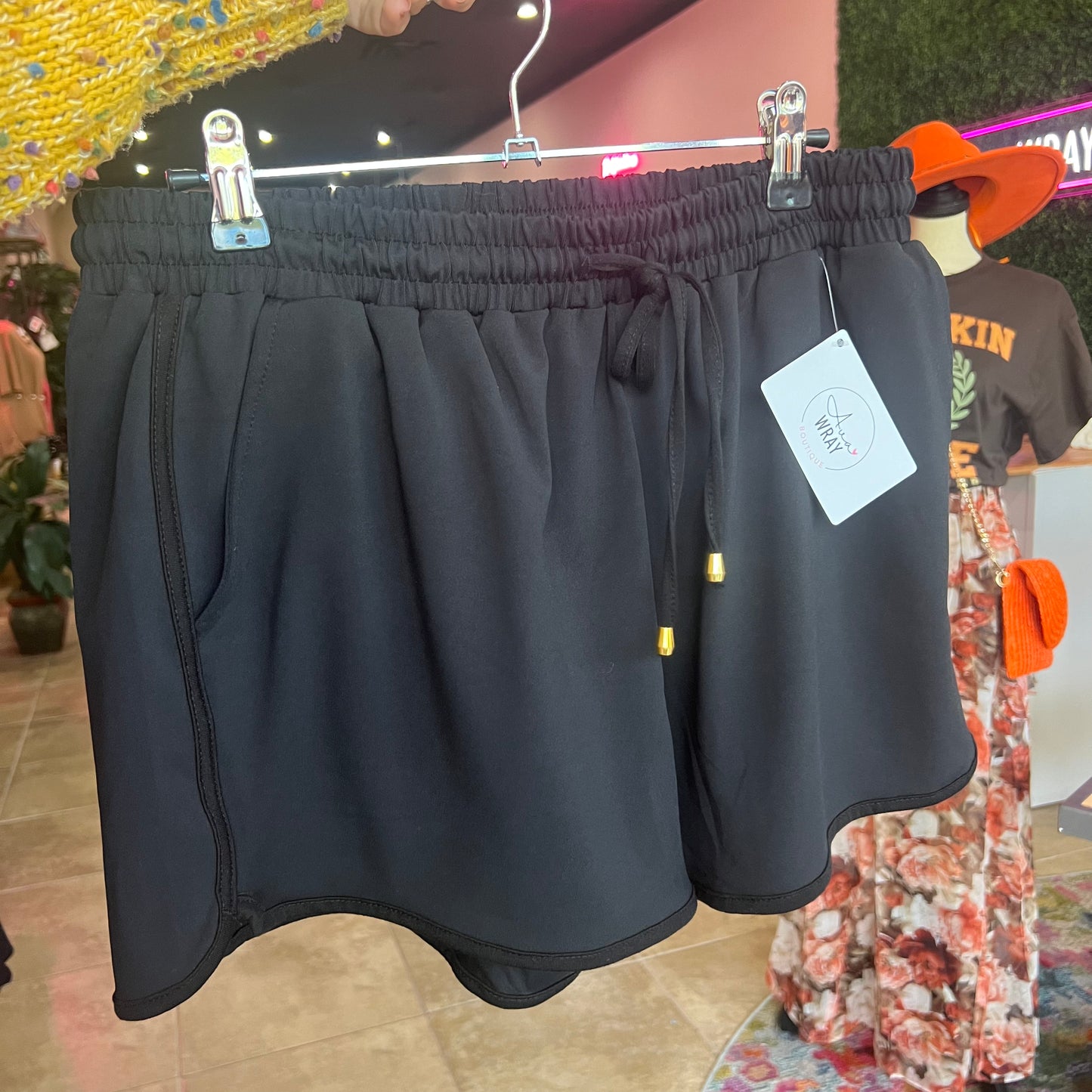 Black Everyday Shorts