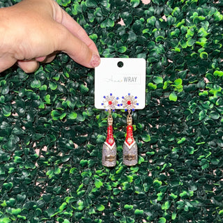 Americana Champagne Earrings