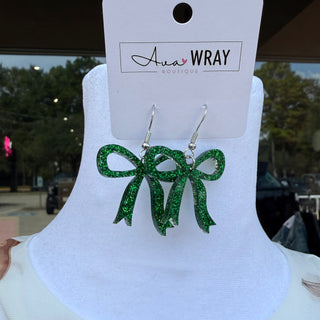Acrylic Bowdangles Earrings