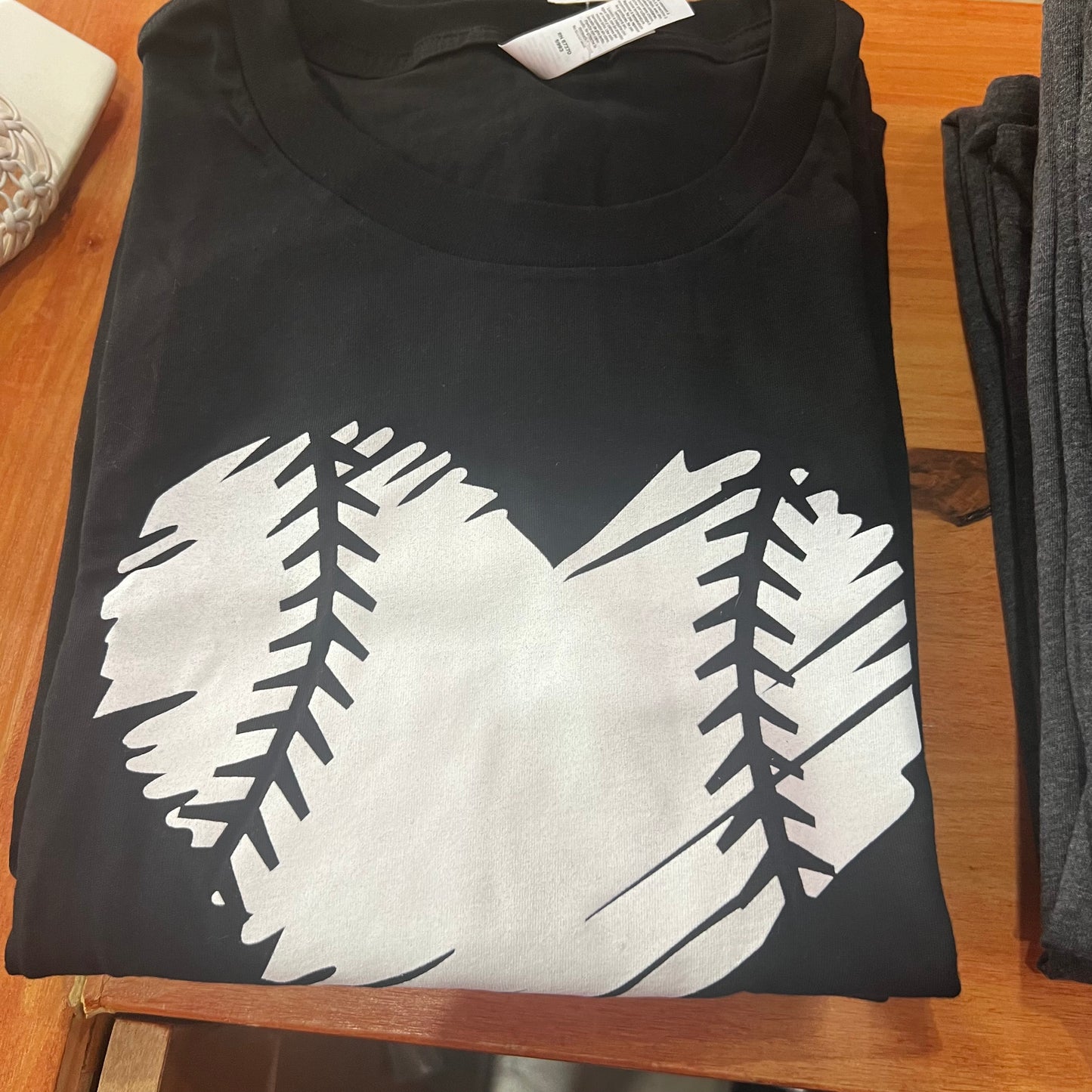 Heart Baseball Tee