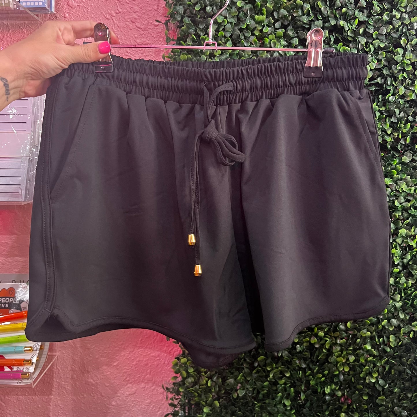 Black Everyday Shorts