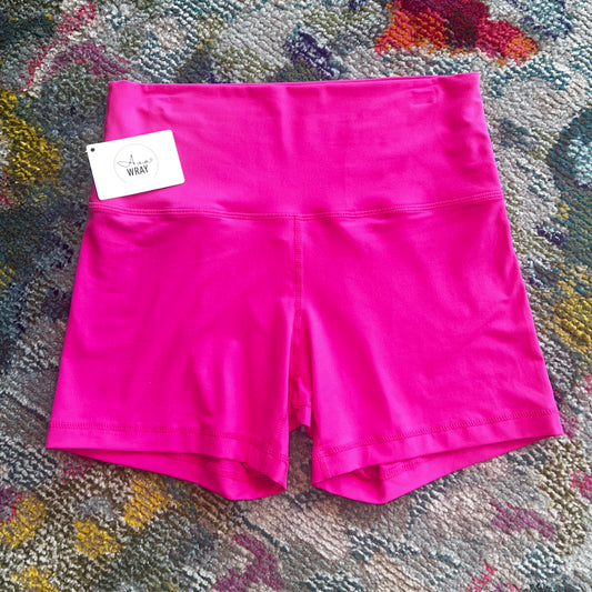 Basic Pink Biker Shorts