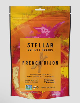 Stellar Pretzel Braids- French Dijon- 5oz
