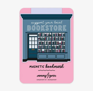 Magnetic Bookmark, Support Your Local Bookstore