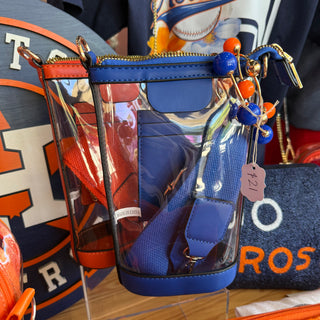 Game Day Clear Crossbody Stadium Bag, 2 colors