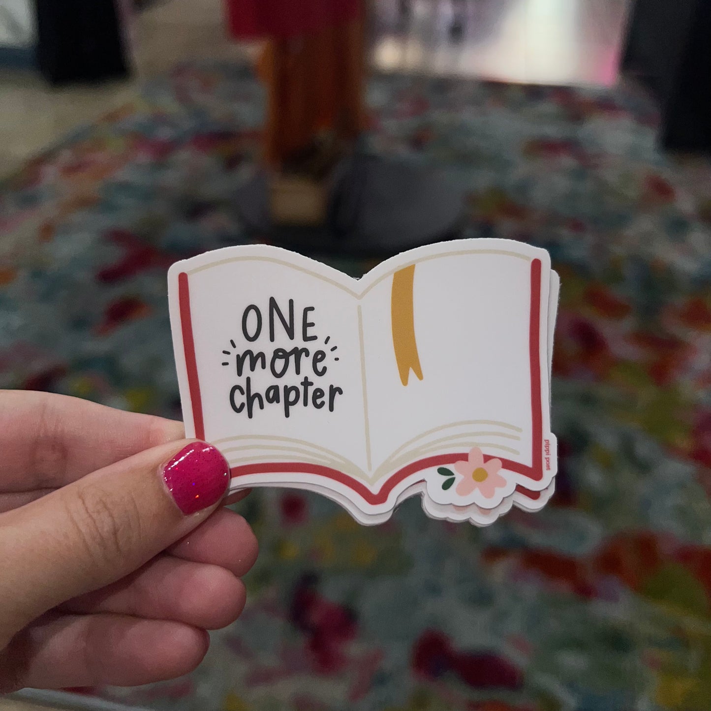 One More Chapter, Vinyl Sticker