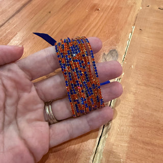 Houston ‘Stros Stretch Bracelet Stack | Game Day Sparkle Bracelet