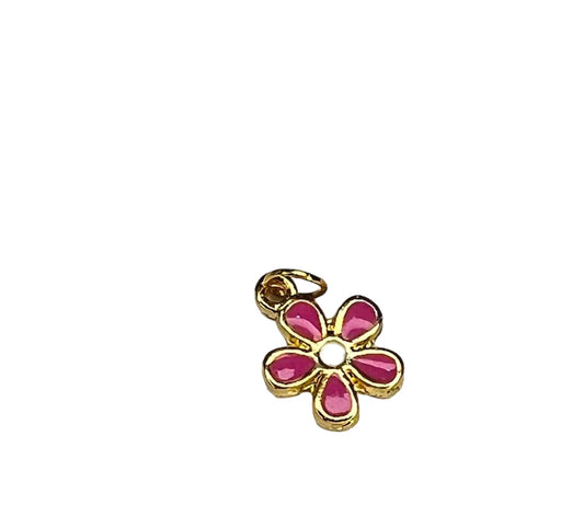 Pink Daisy Charm: Charm Bar