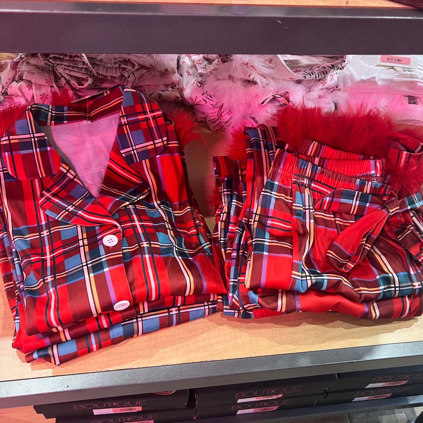 Nutcracker Plaid Pajama Set