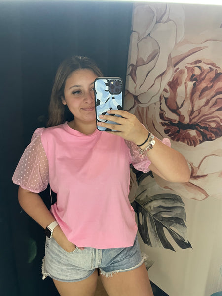 Persy Pink Top