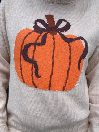 Pumpkin Chic Sweater