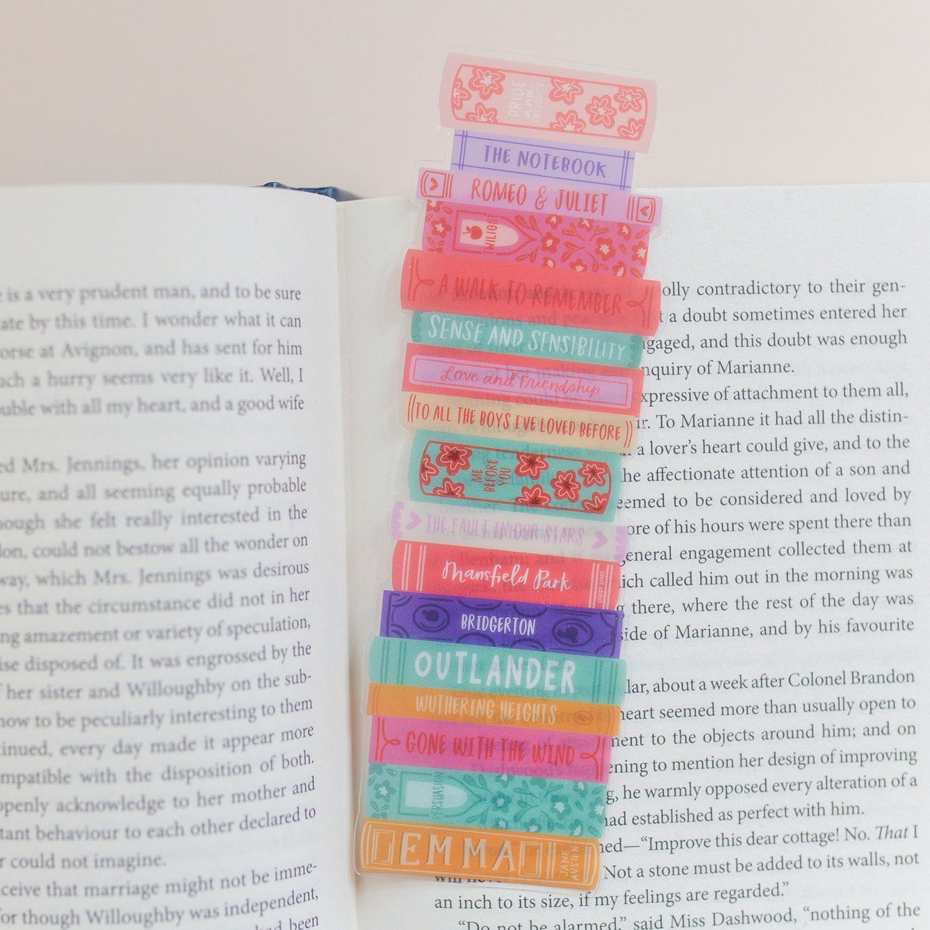 Romance Novels Bookmark