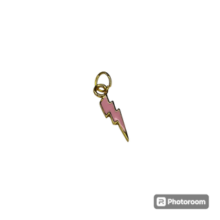 Pink Lightning Bolt Charm: Charm Bar