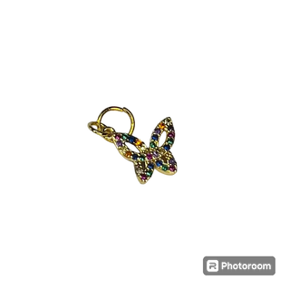 Colorful Butterfly Charm: Charm Bar