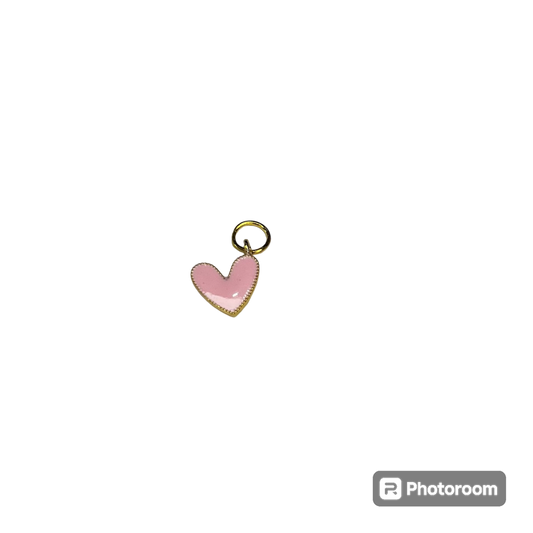 Pink Heart Charm: Charm Bar