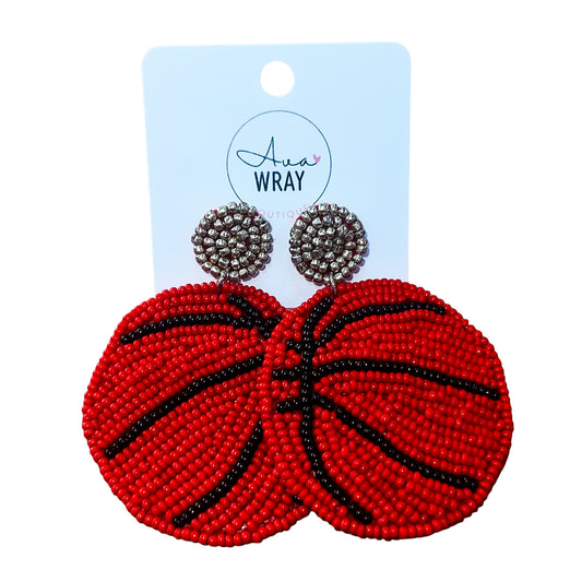 Basketball Earrings