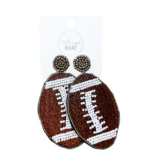 Football Earrings