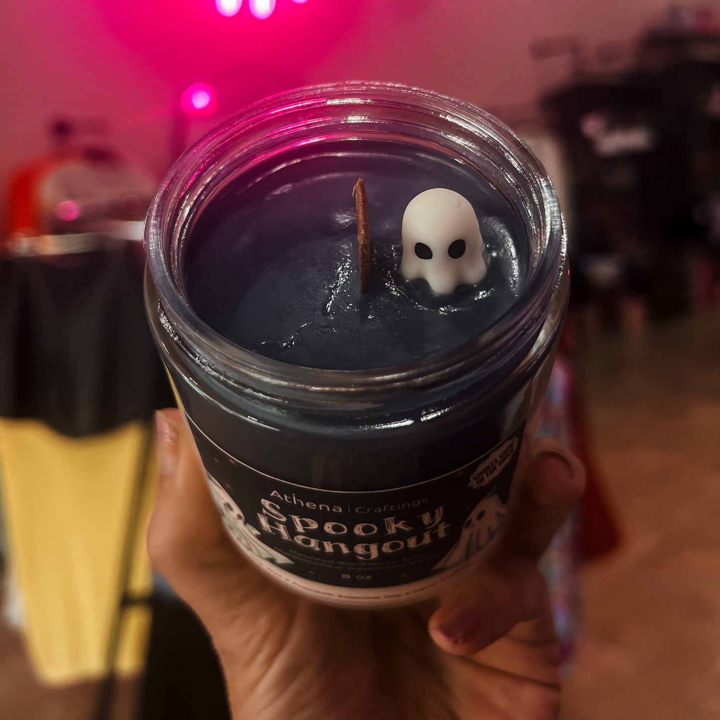 Spooky Hangout Candle