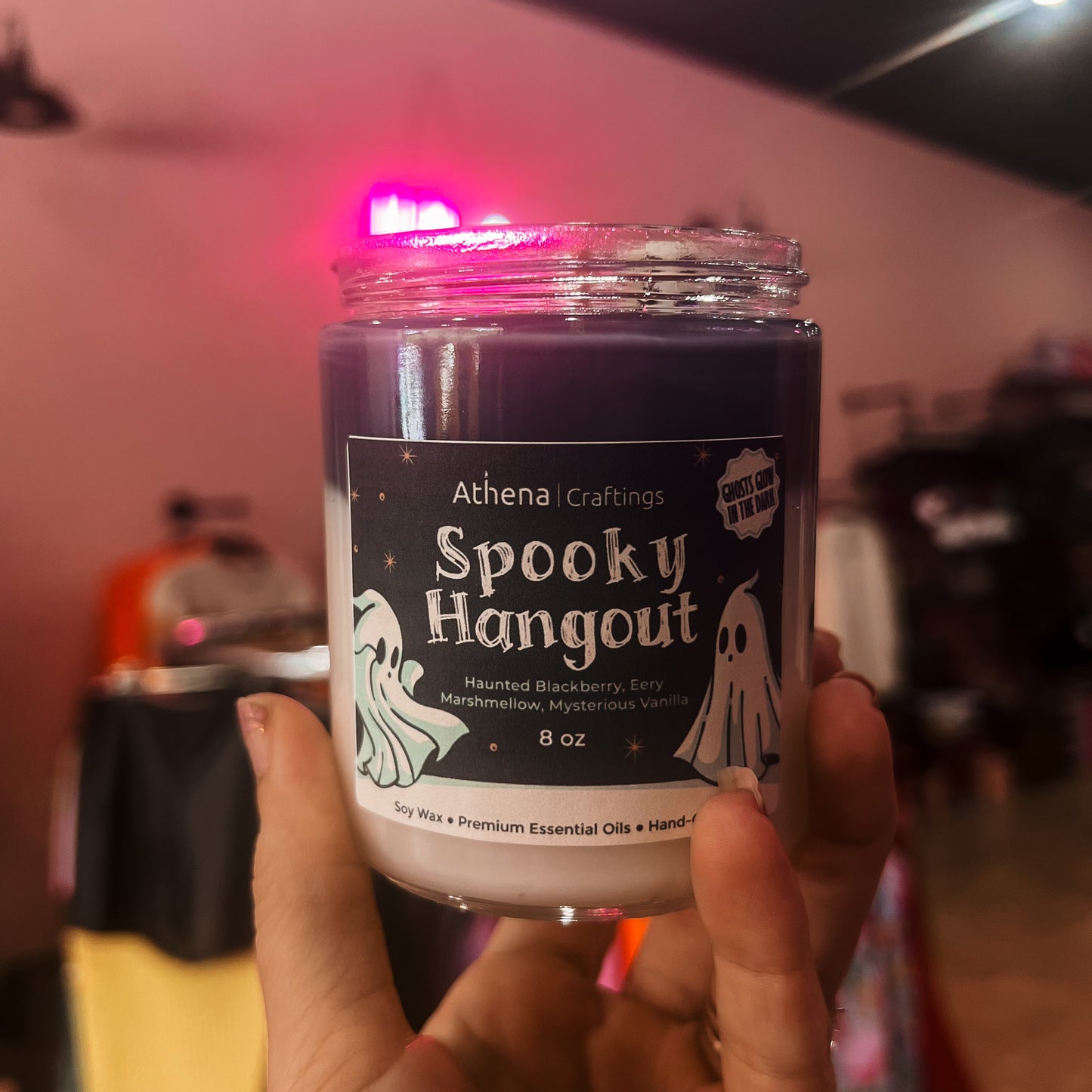 Spooky Hangout Candle