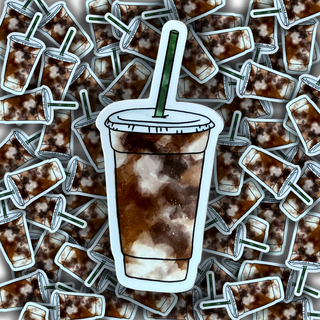 Iced Coffee Sticker