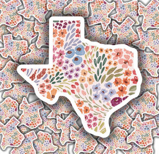Texas State Floral Sticker