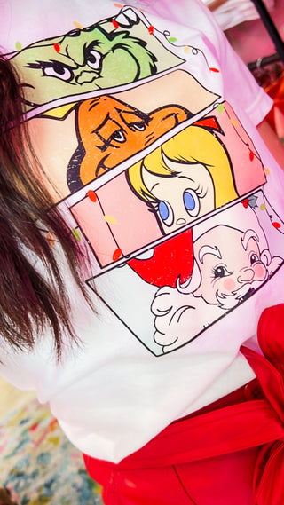 Grinchy Lights {graphic tee}