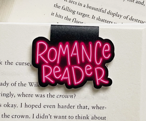 Romance Reader, Magnetic Bookmark