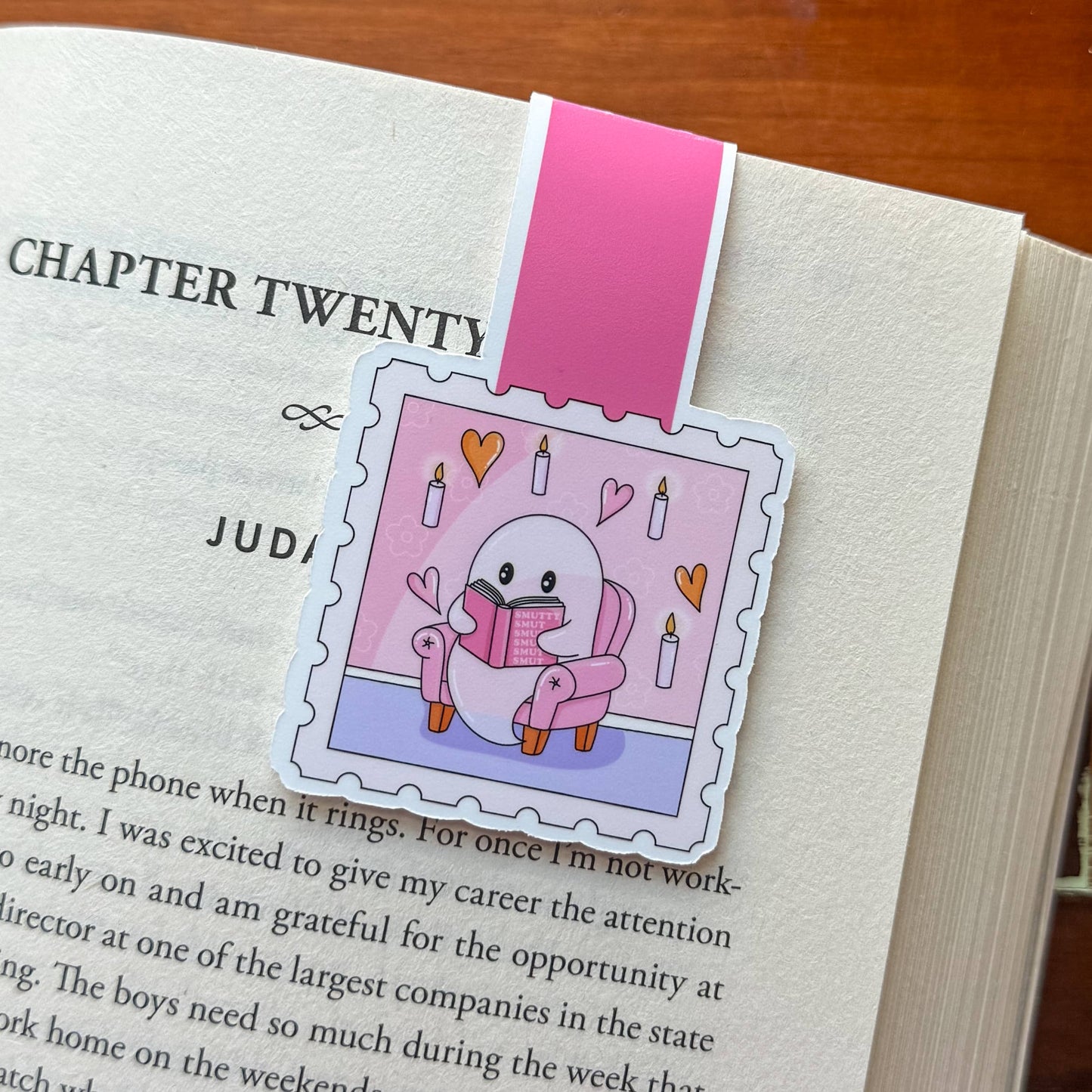 Magnetic Bookmark - Smut Ghost