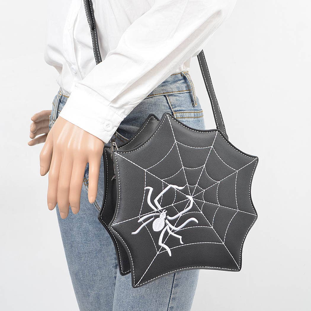 Spider Web Crossbody Bag