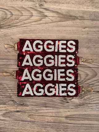 Aggies Edit: Texas A&M Aggies Sequin Keychain