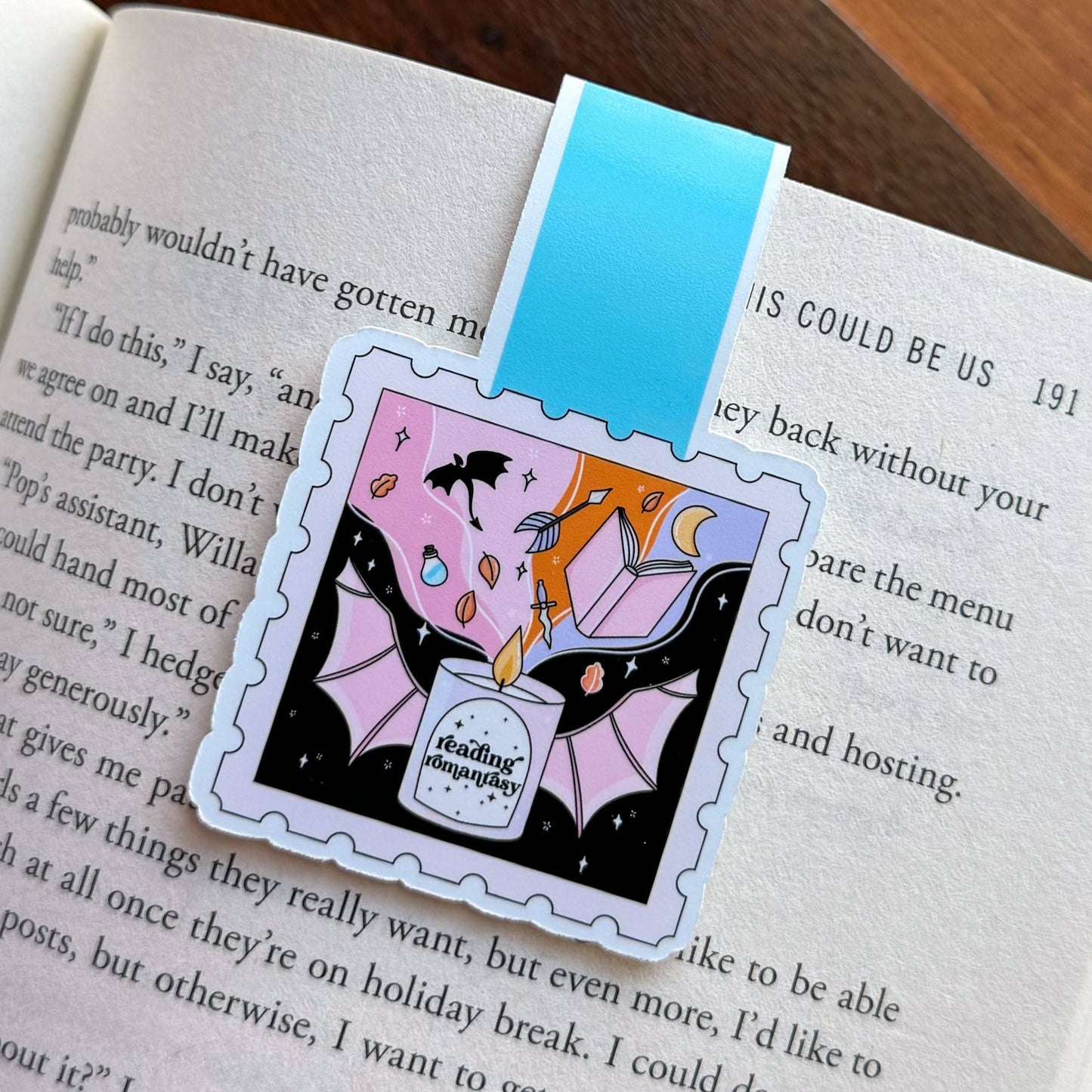 Magnetic Bookmark - Romance Fantasy