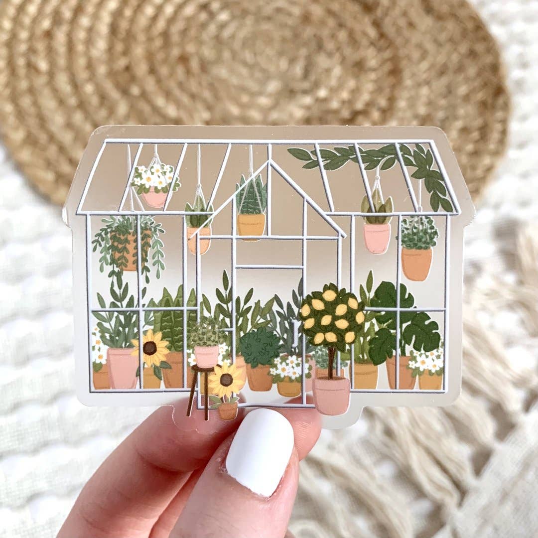 Greenhouse Clear Sticker