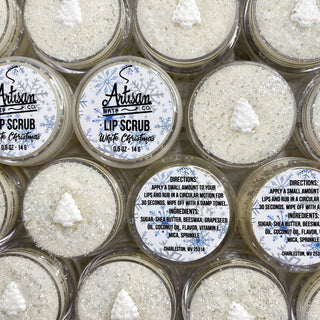 White Christmas Lip Scrub