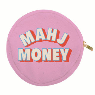 Mahjong Zipper Canvas Pouch | Mahj Money
