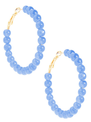 Resin Beaded Earrings (medium)