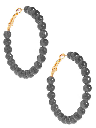 Resin Beaded Earrings (medium)
