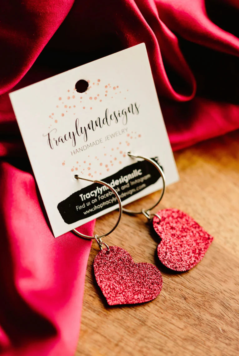 Hooping Hearts Earrings